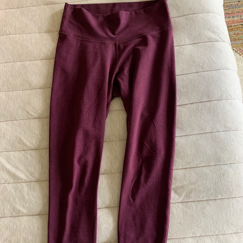 Fabletics plum leggings